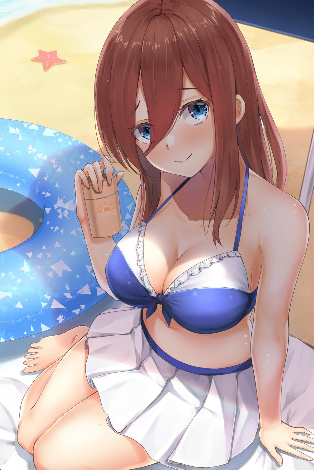 Primamiya 5 Toubun No Hanayome Nakano Miku Bikini Cleavage Swimsuits 942440 Yandere 3019